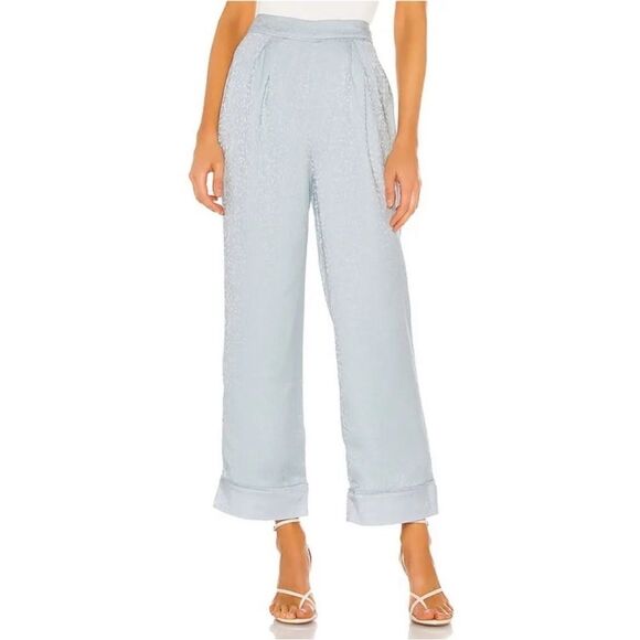House Of Harlow 1960 x REVOLVE Amaya Pant in Dusty Blue Size M - Picture 1 of 11